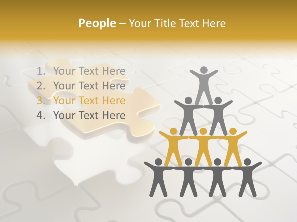 Business Together Game PowerPoint Template