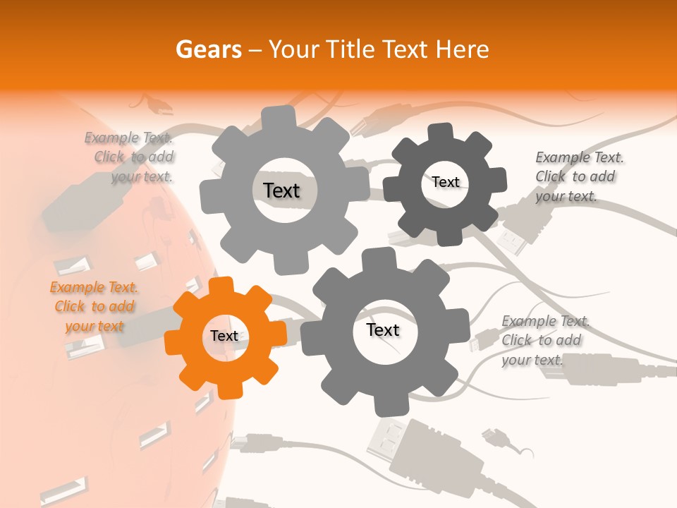 Repeat Part Drawing PowerPoint Template
