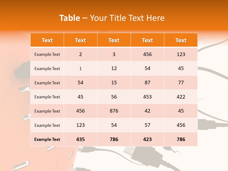 Repeat Part Drawing PowerPoint Template