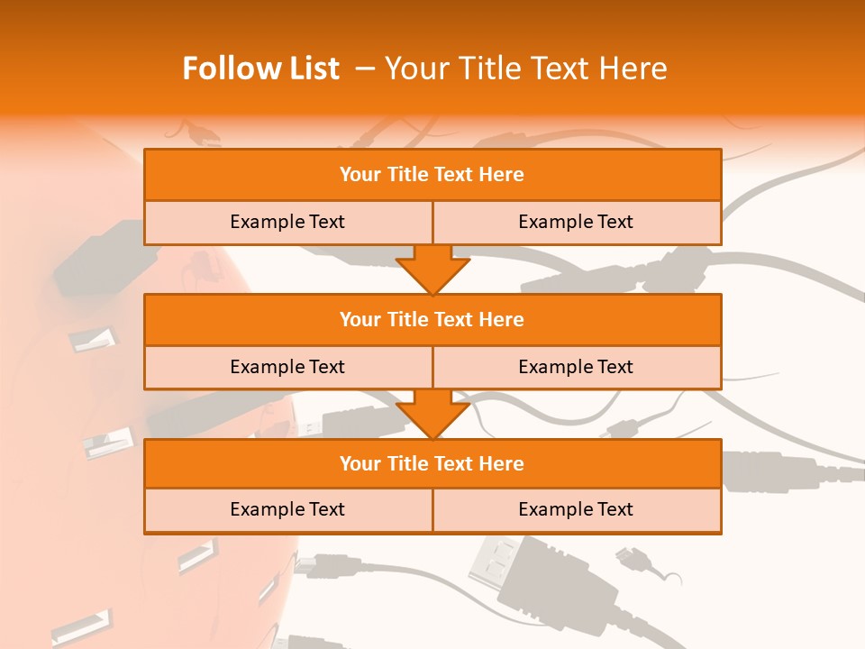 Repeat Part Drawing PowerPoint Template