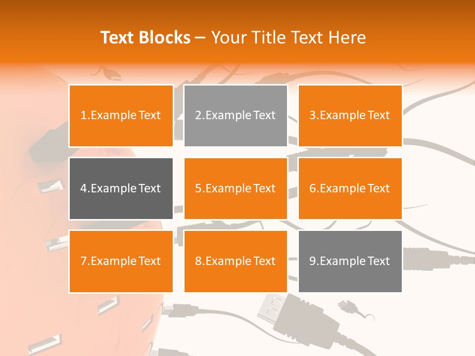 Repeat Part Drawing PowerPoint Template