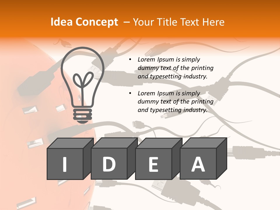 Repeat Part Drawing PowerPoint Template