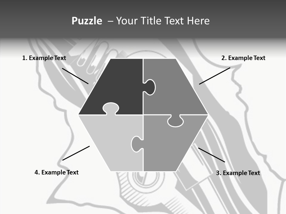 Industry Futuristic Chrome PowerPoint Template