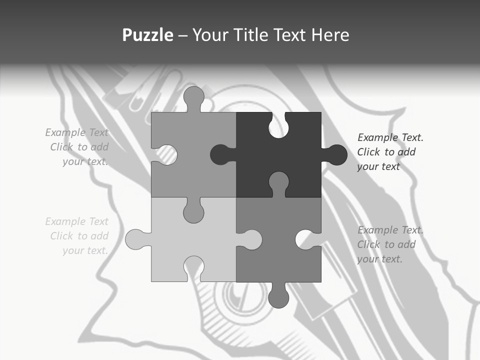 Industry Futuristic Chrome PowerPoint Template