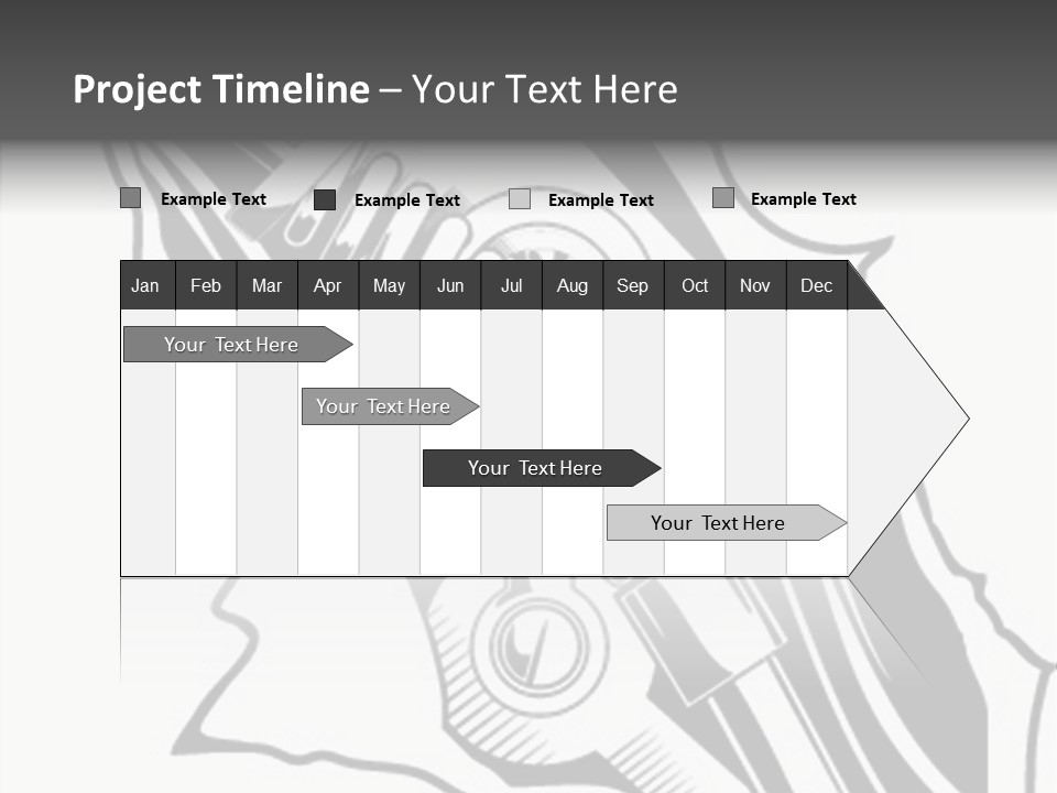 Industry Futuristic Chrome PowerPoint Template