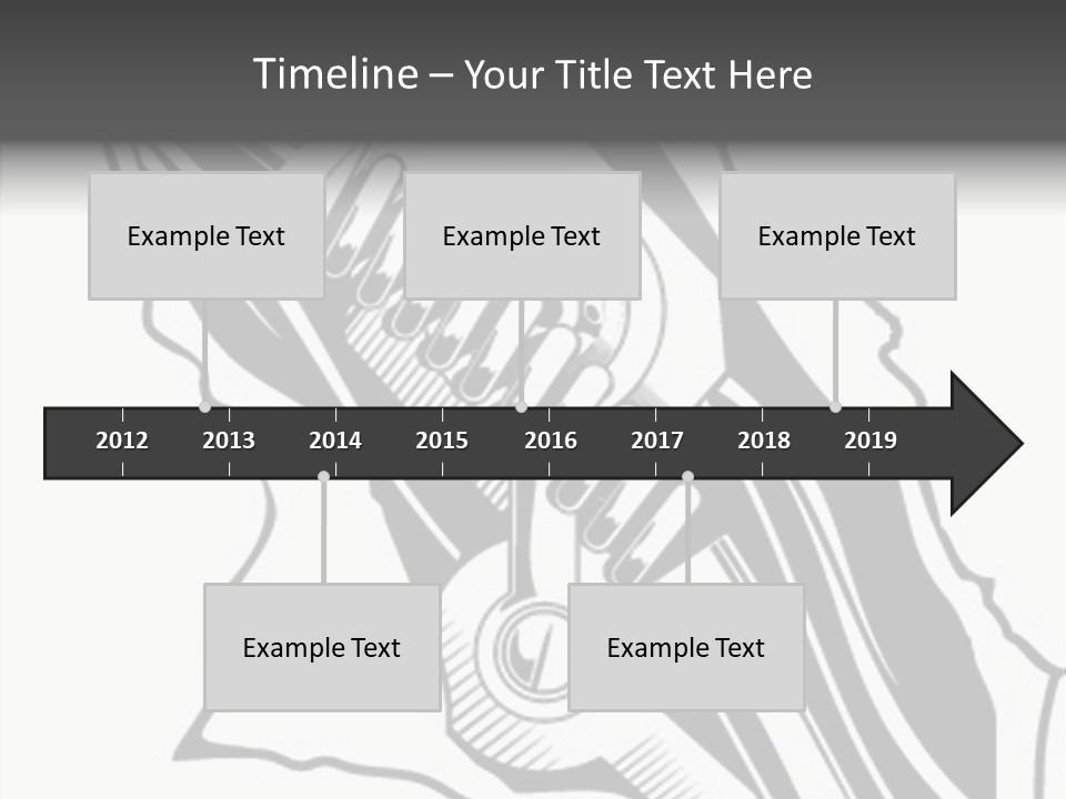 Industry Futuristic Chrome PowerPoint Template