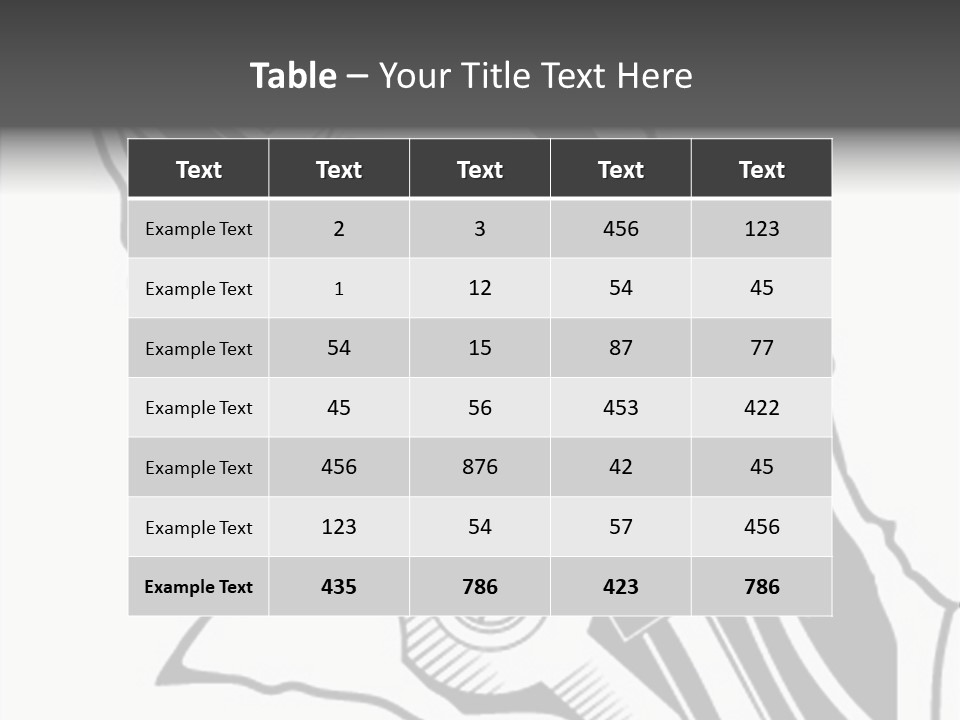 Industry Futuristic Chrome PowerPoint Template
