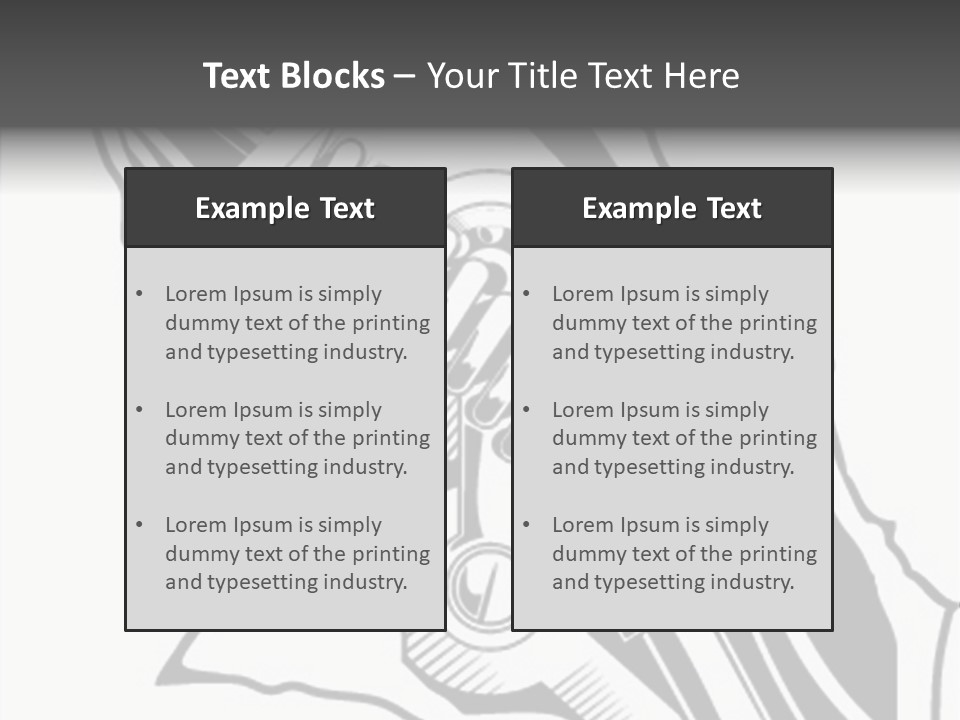 Industry Futuristic Chrome PowerPoint Template