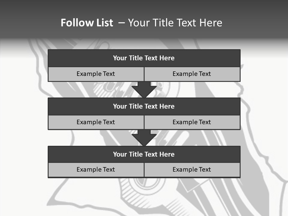 Industry Futuristic Chrome PowerPoint Template