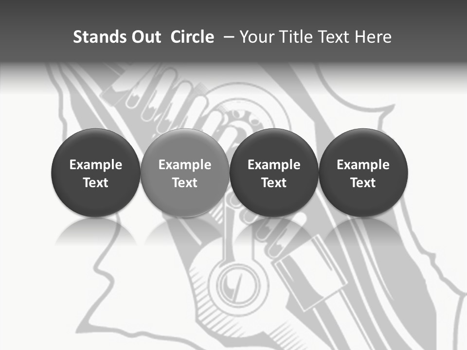 Industry Futuristic Chrome PowerPoint Template