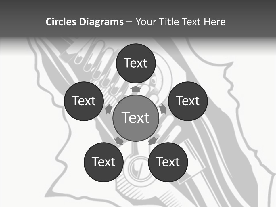 Industry Futuristic Chrome PowerPoint Template