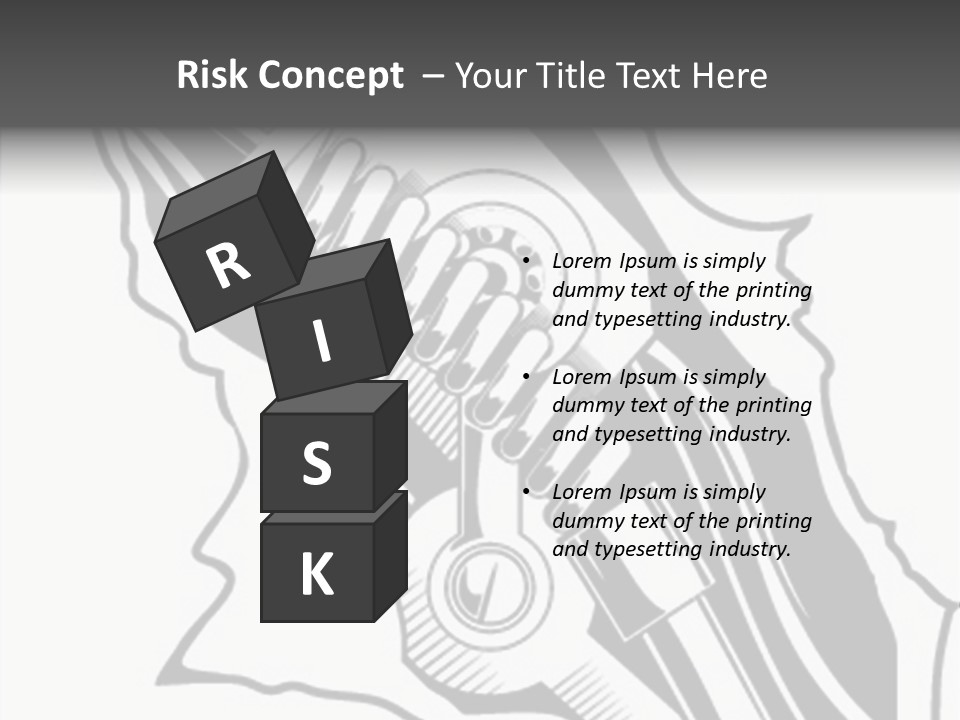 Industry Futuristic Chrome PowerPoint Template