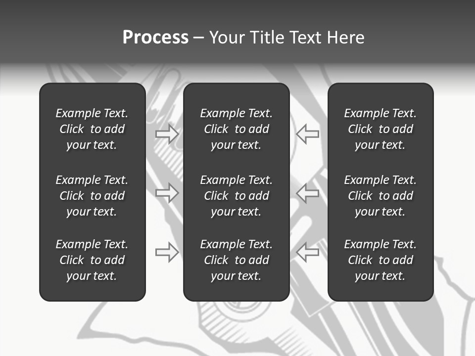 Industry Futuristic Chrome PowerPoint Template
