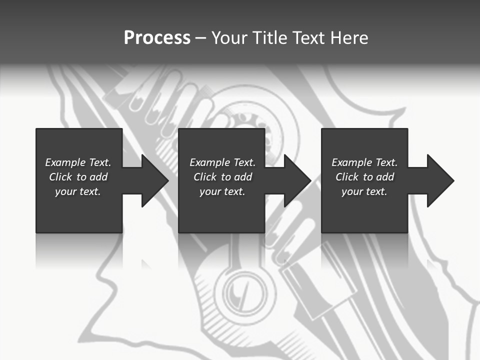 Industry Futuristic Chrome PowerPoint Template