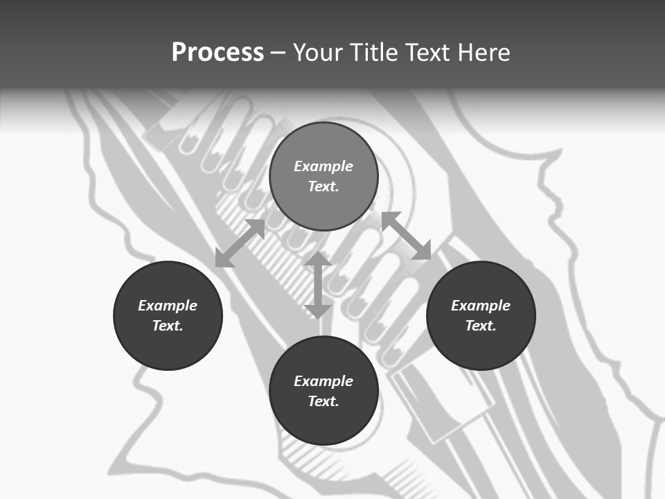 Industry Futuristic Chrome PowerPoint Template