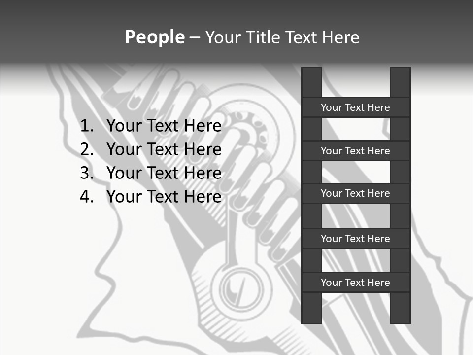 Industry Futuristic Chrome PowerPoint Template