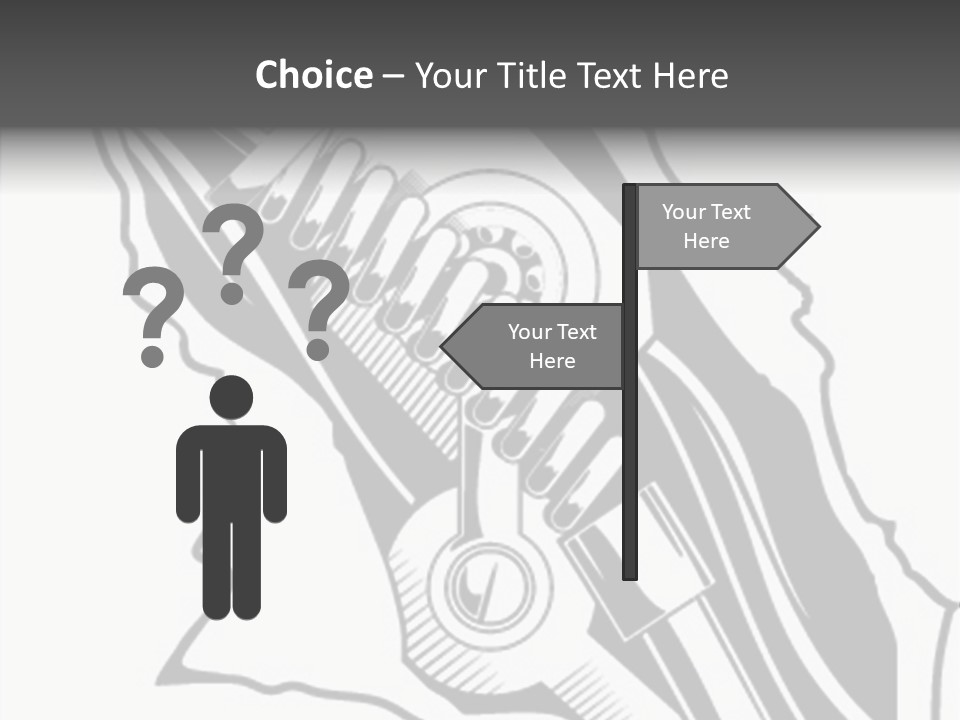 Industry Futuristic Chrome PowerPoint Template