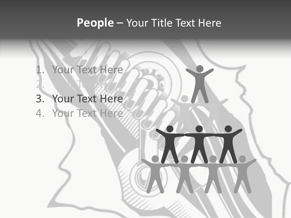 Industry Futuristic Chrome PowerPoint Template