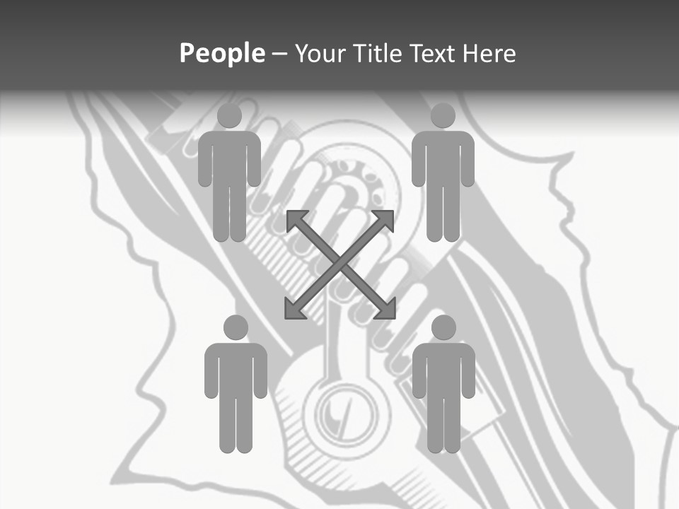 Industry Futuristic Chrome PowerPoint Template