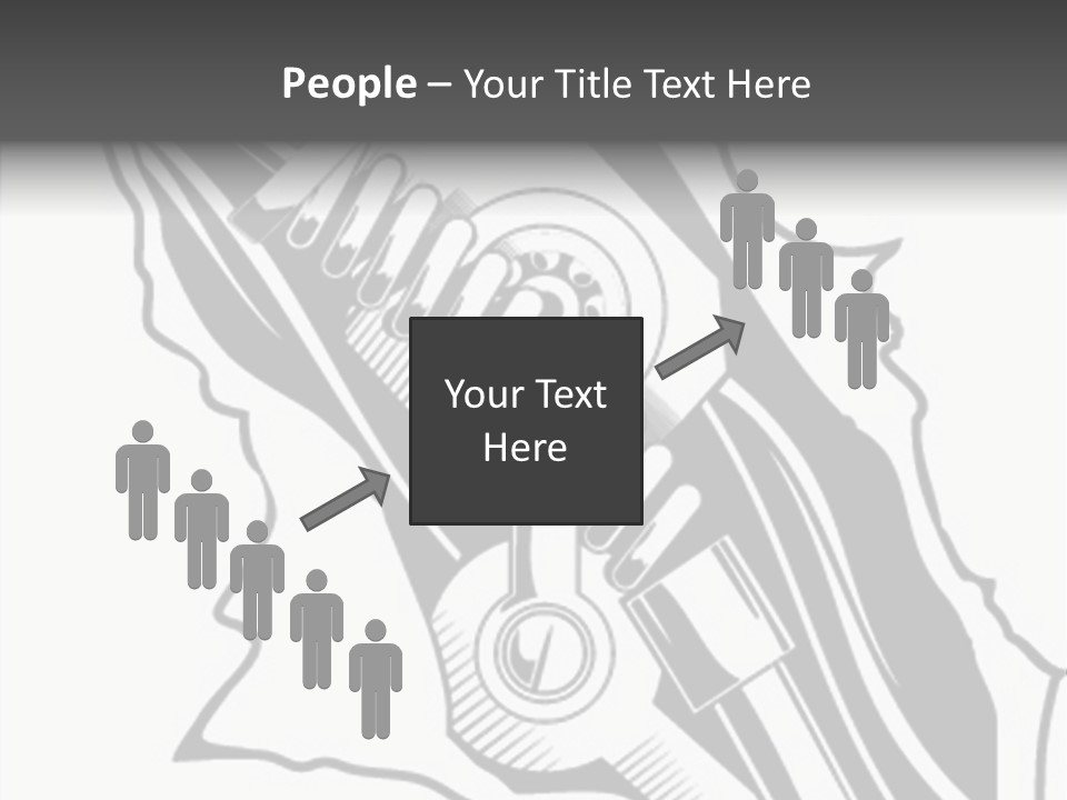 Industry Futuristic Chrome PowerPoint Template