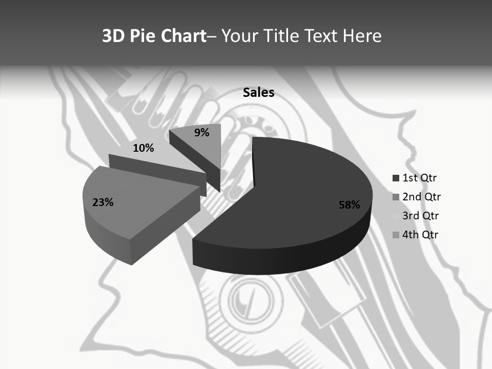 Industry Futuristic Chrome PowerPoint Template