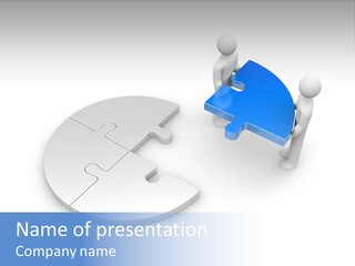 Model Stand Join PowerPoint Template