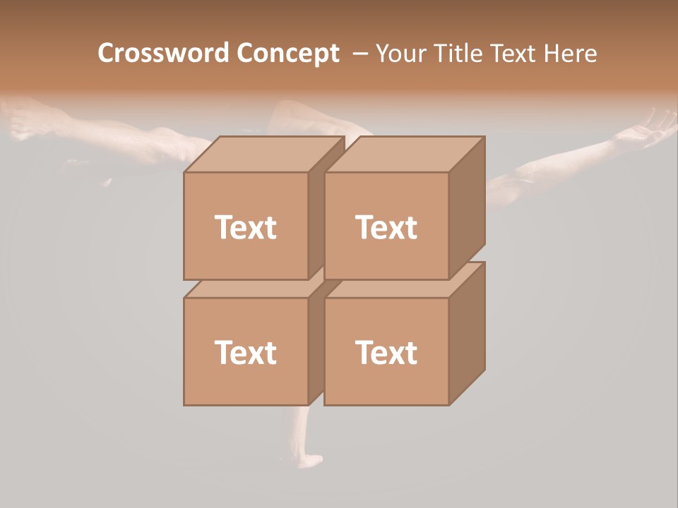 Gymnastic Circus Male PowerPoint Template