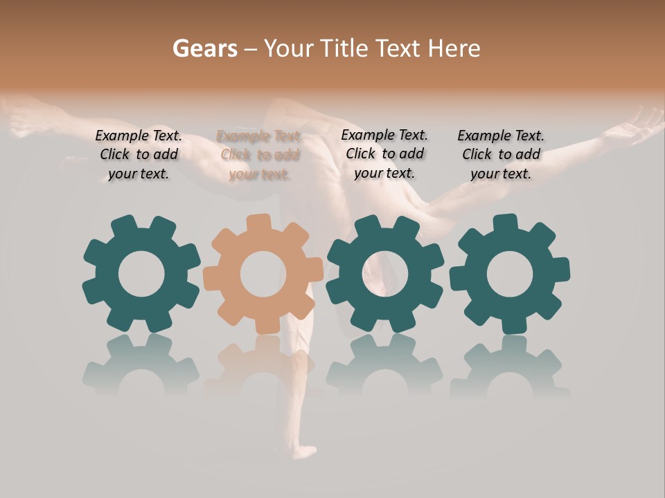 Gymnastic Circus Male PowerPoint Template