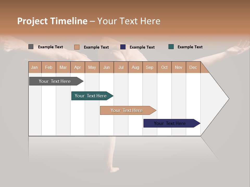 Gymnastic Circus Male PowerPoint Template