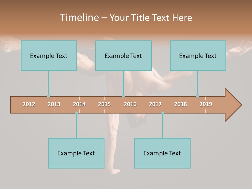 Gymnastic Circus Male PowerPoint Template