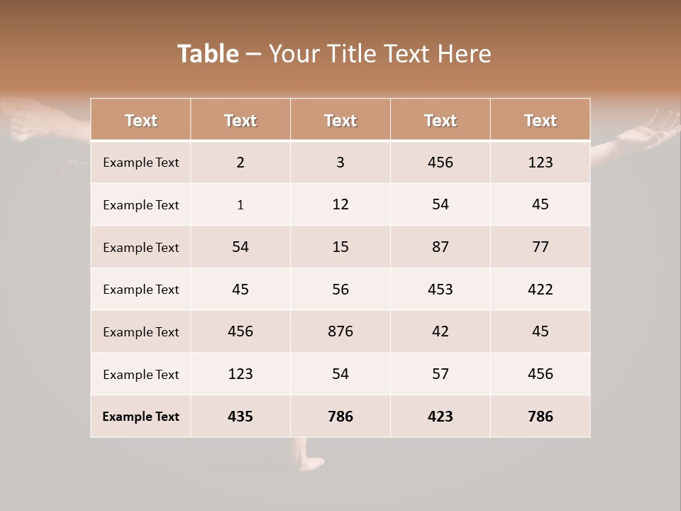 Gymnastic Circus Male PowerPoint Template