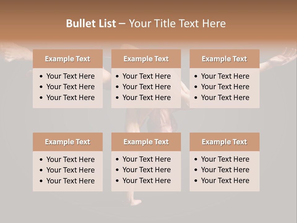 Gymnastic Circus Male PowerPoint Template