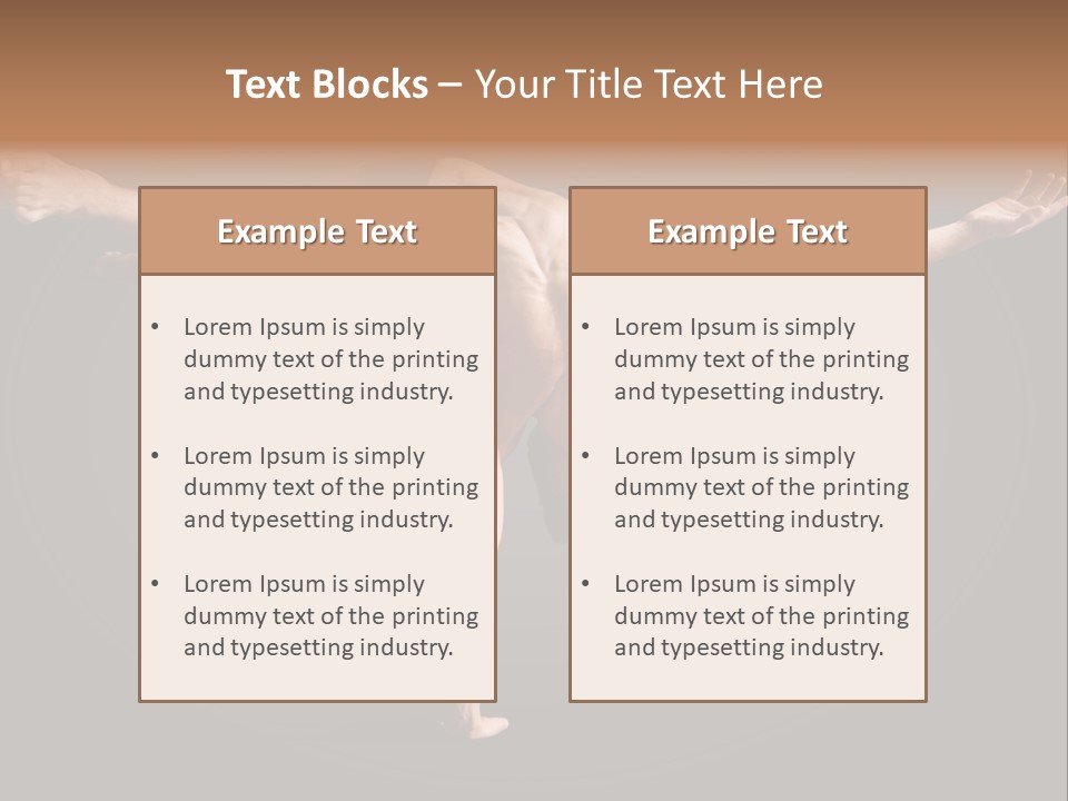Gymnastic Circus Male PowerPoint Template