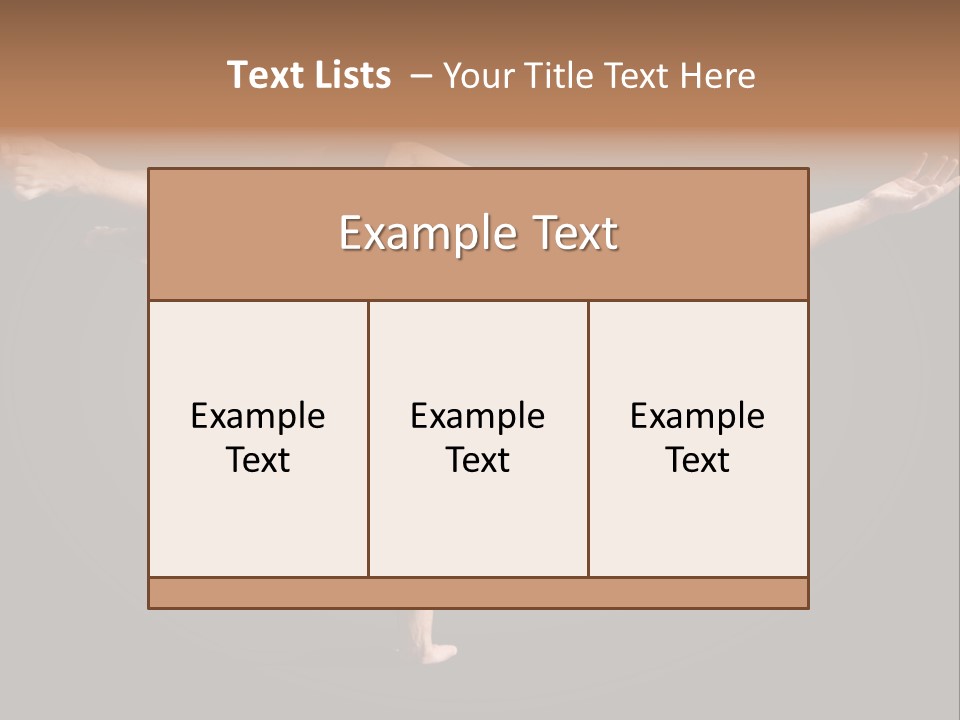 Gymnastic Circus Male PowerPoint Template