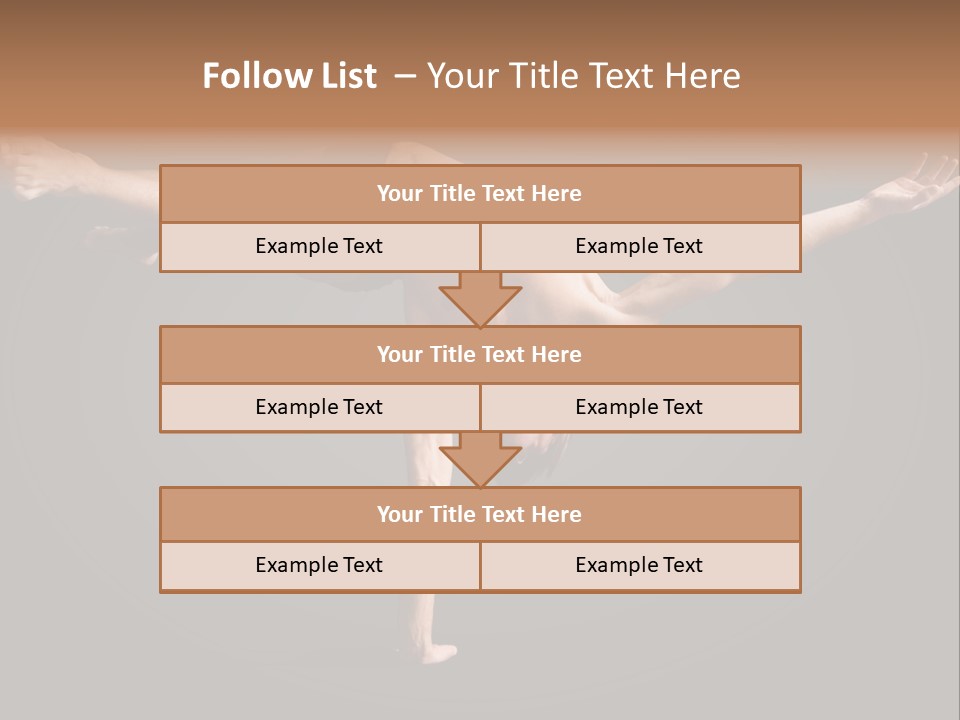 Gymnastic Circus Male PowerPoint Template