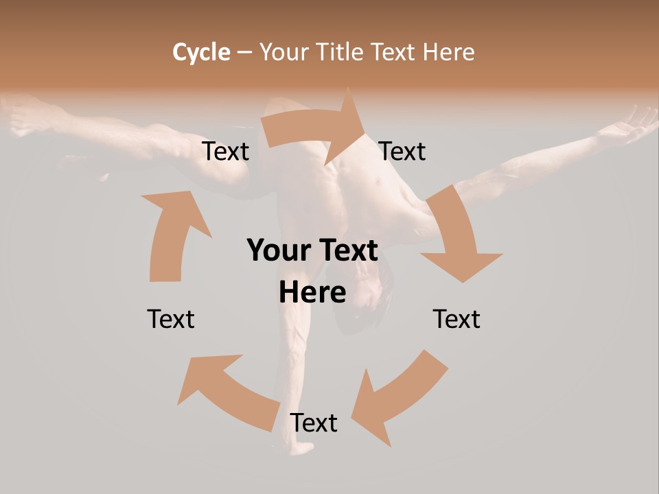 Gymnastic Circus Male PowerPoint Template