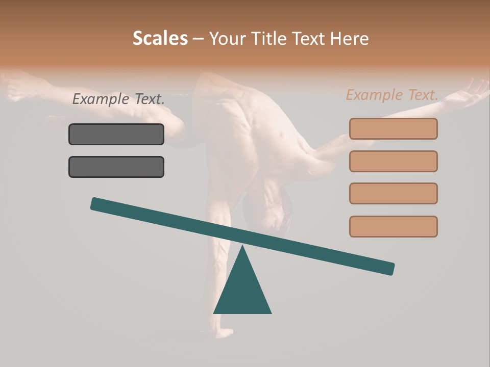 Gymnastic Circus Male PowerPoint Template