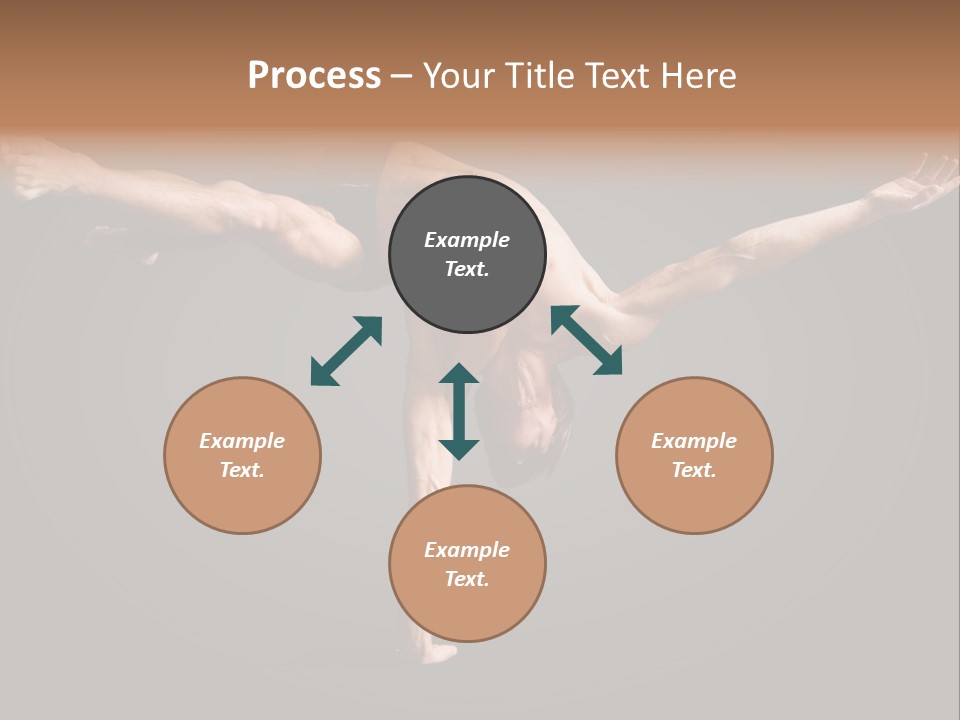 Gymnastic Circus Male PowerPoint Template