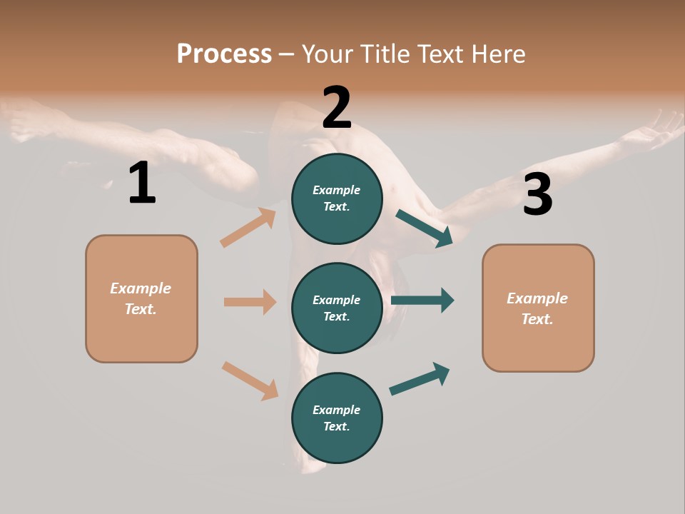 Gymnastic Circus Male PowerPoint Template