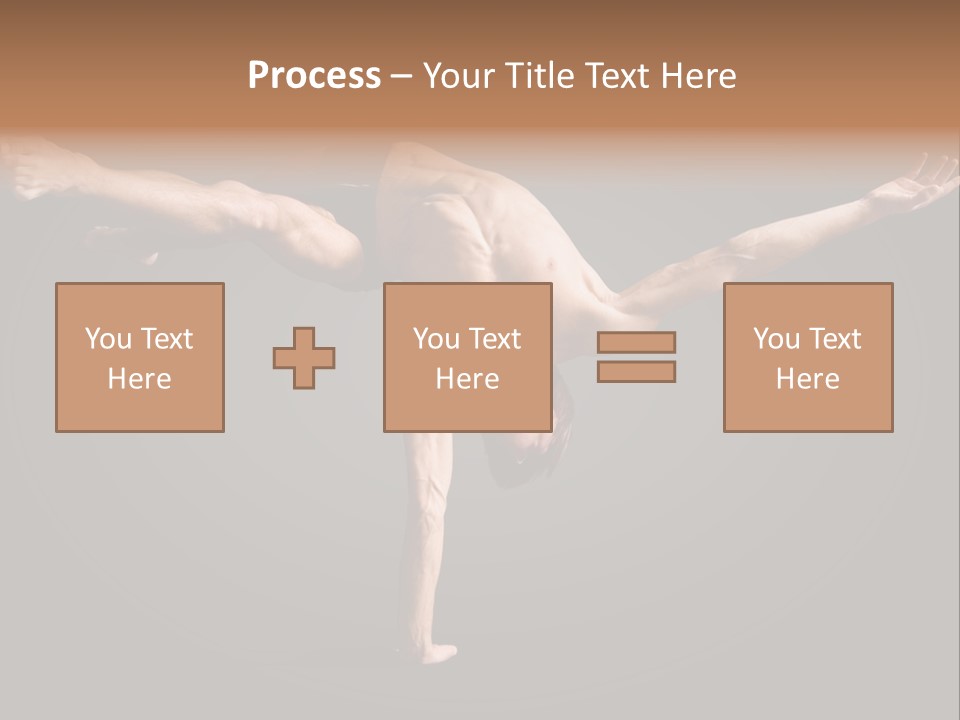 Gymnastic Circus Male PowerPoint Template