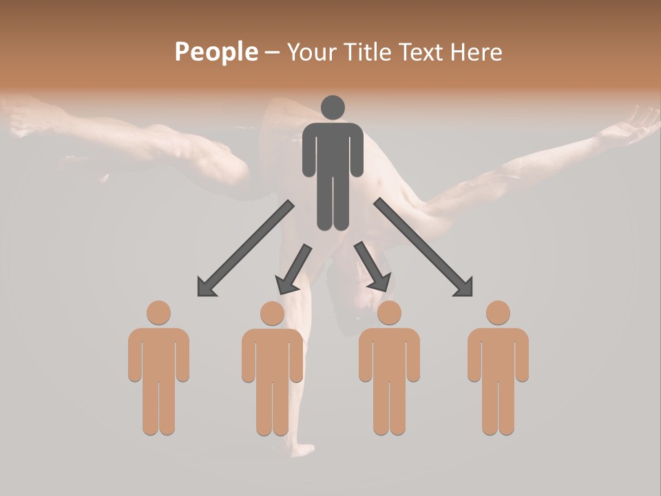 Gymnastic Circus Male PowerPoint Template