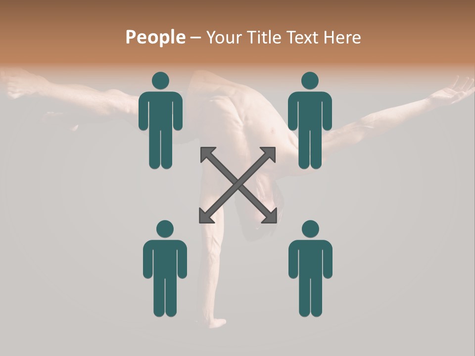 Gymnastic Circus Male PowerPoint Template