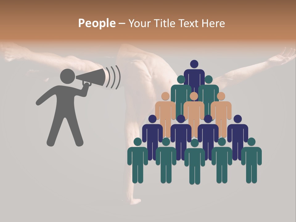 Gymnastic Circus Male PowerPoint Template