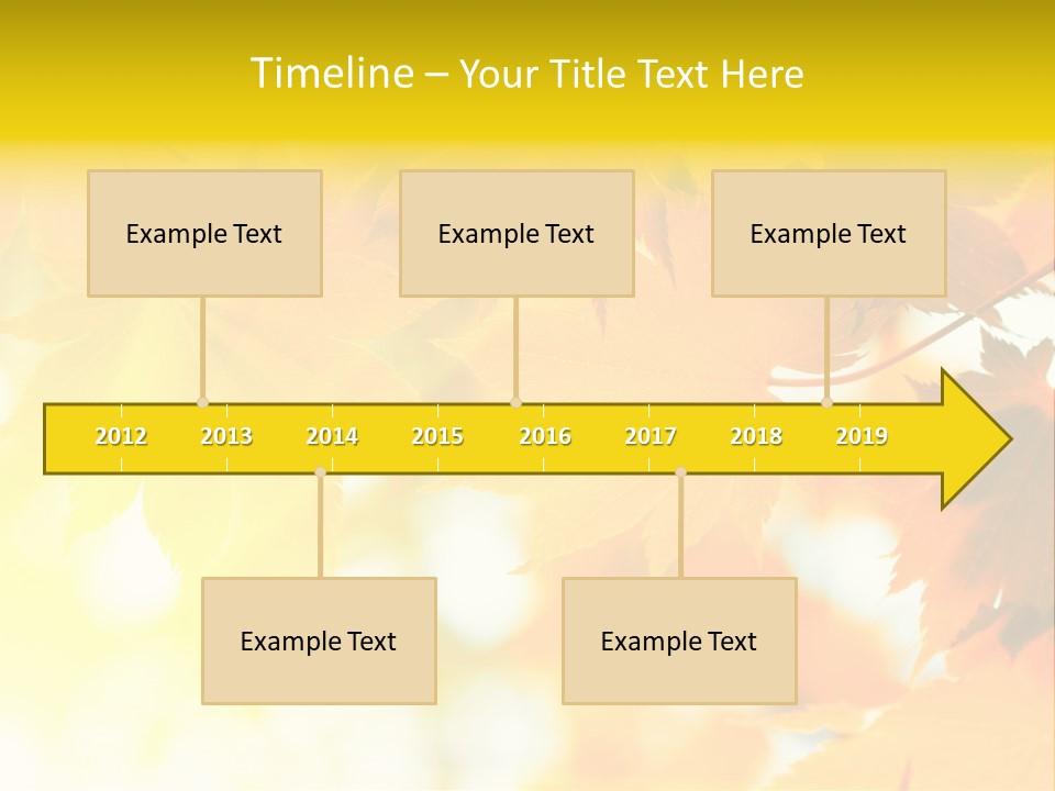 Plant Maple Summer PowerPoint Template