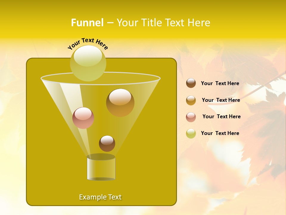 Plant Maple Summer PowerPoint Template