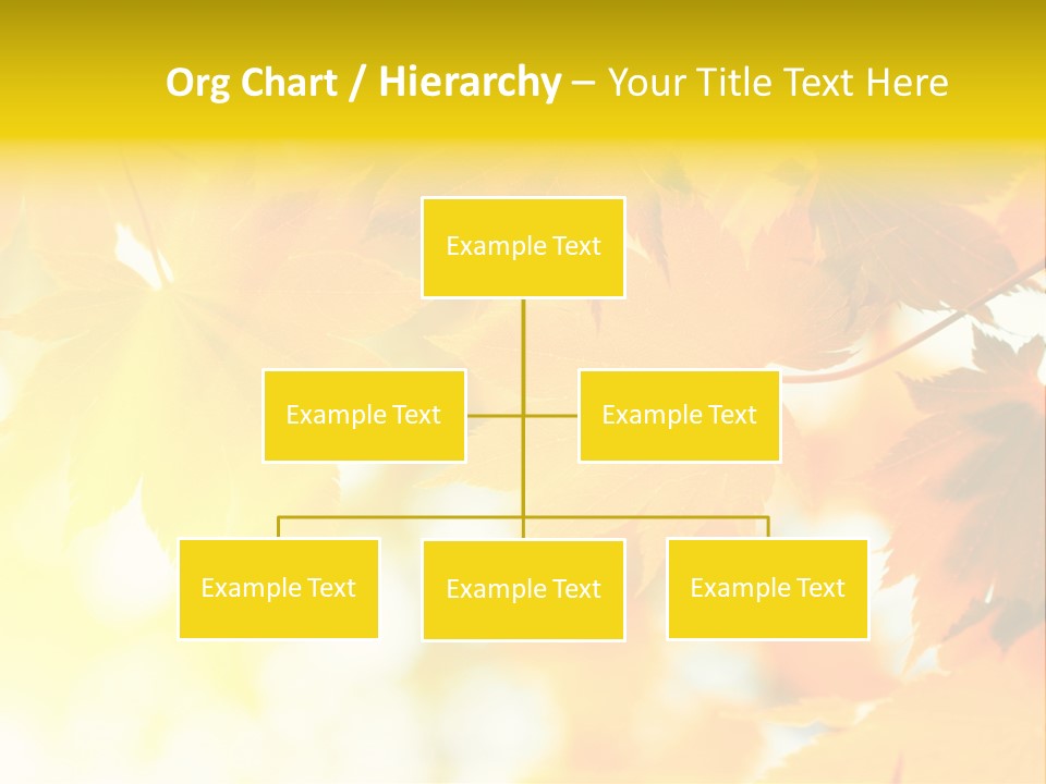 Plant Maple Summer PowerPoint Template