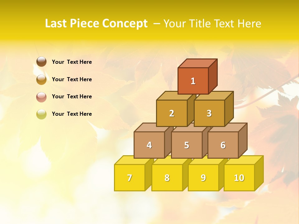 Plant Maple Summer PowerPoint Template