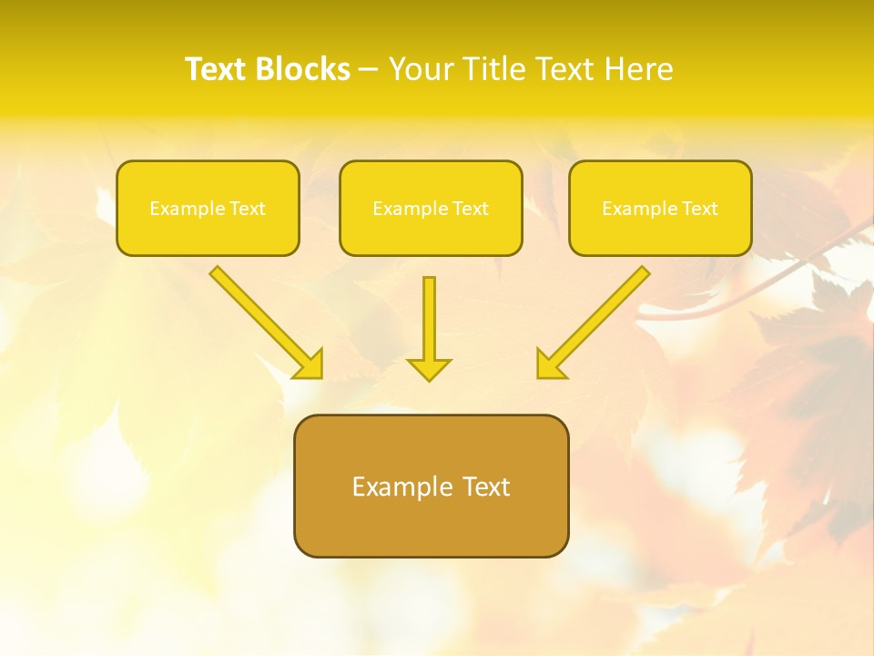 Plant Maple Summer PowerPoint Template