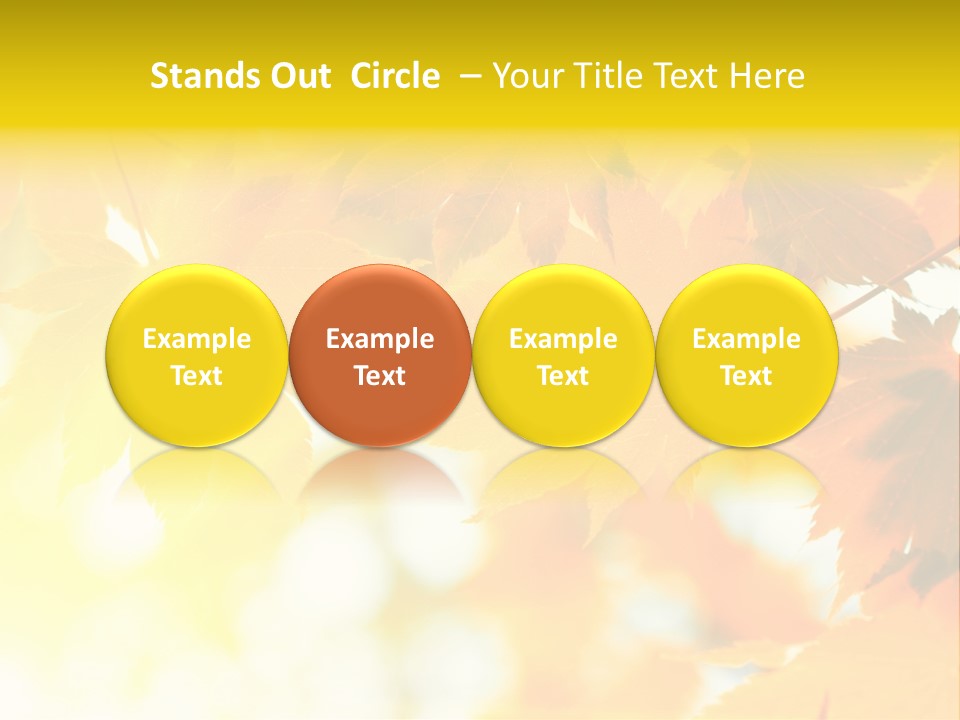 Plant Maple Summer PowerPoint Template