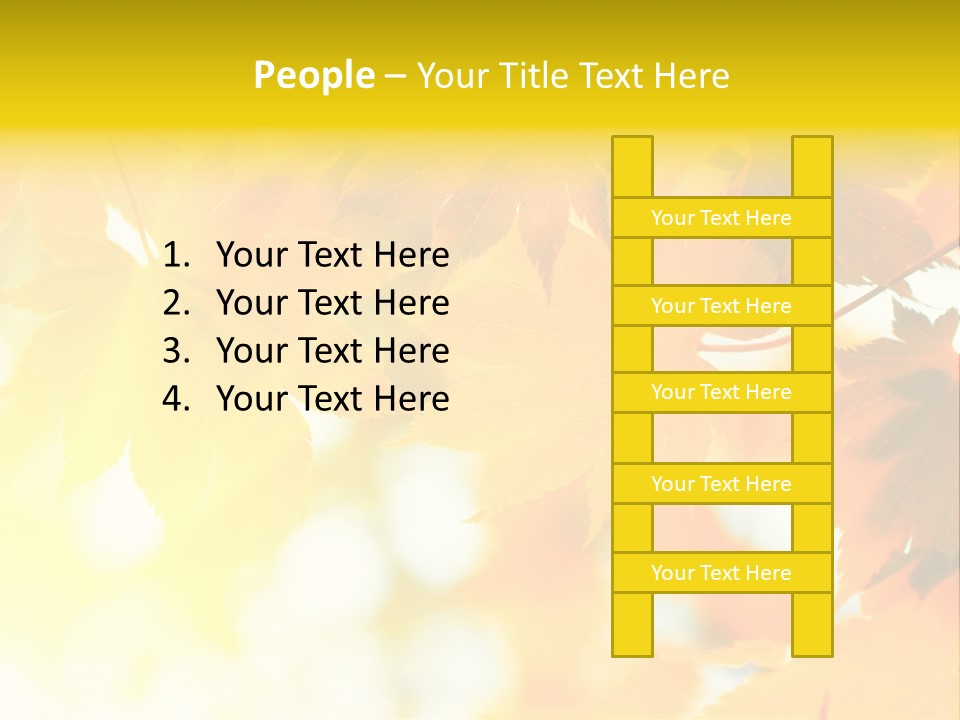 Plant Maple Summer PowerPoint Template